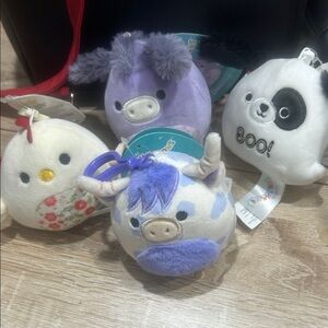 Squishmallow set of four nwts
